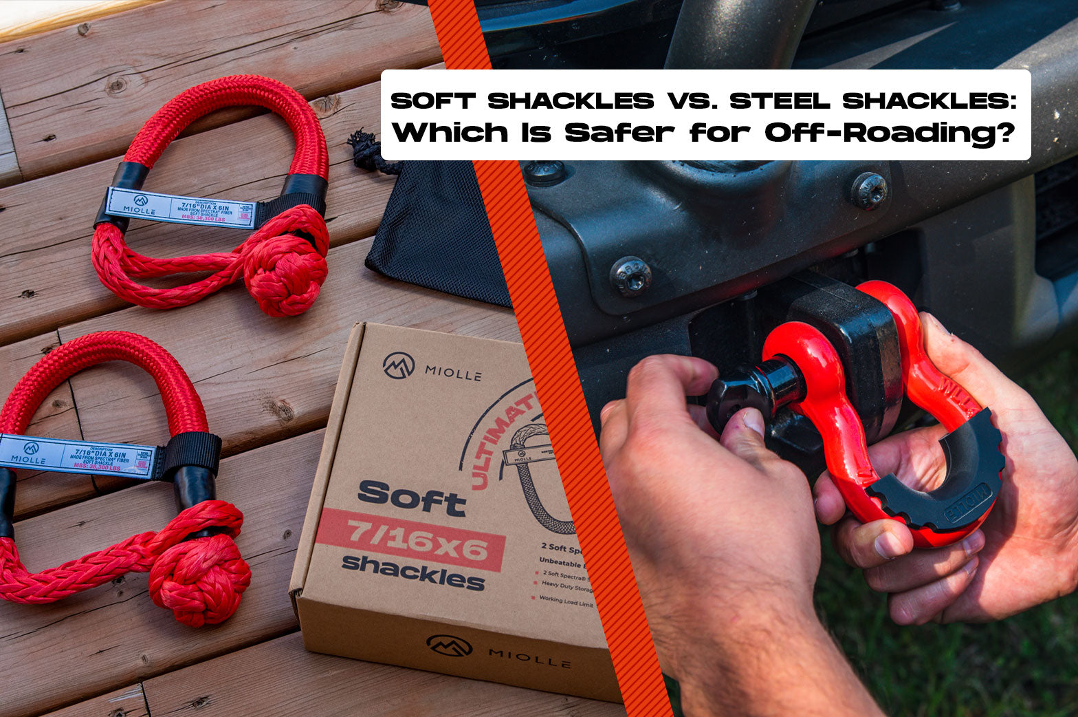 Soft vs Steel Shackles Which Is Safer for OffRoading? Miolle