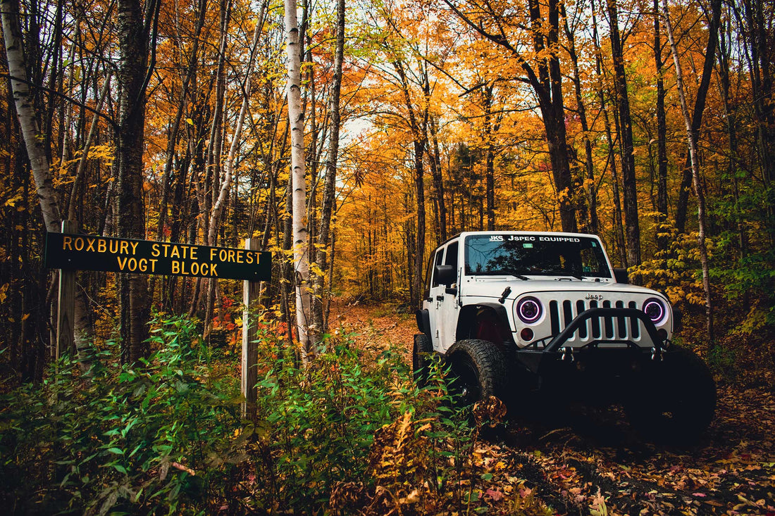 🍂🚙 Embrace the Magic of Autumn Off-Roading in the USA! 🍁🏞️