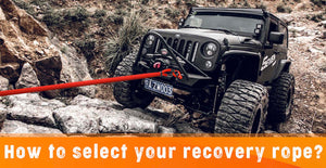 How to select your recovery rope - Miolle
