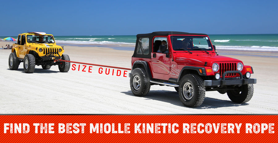 Miolle Kinetic Recovery Rope | Size Guide