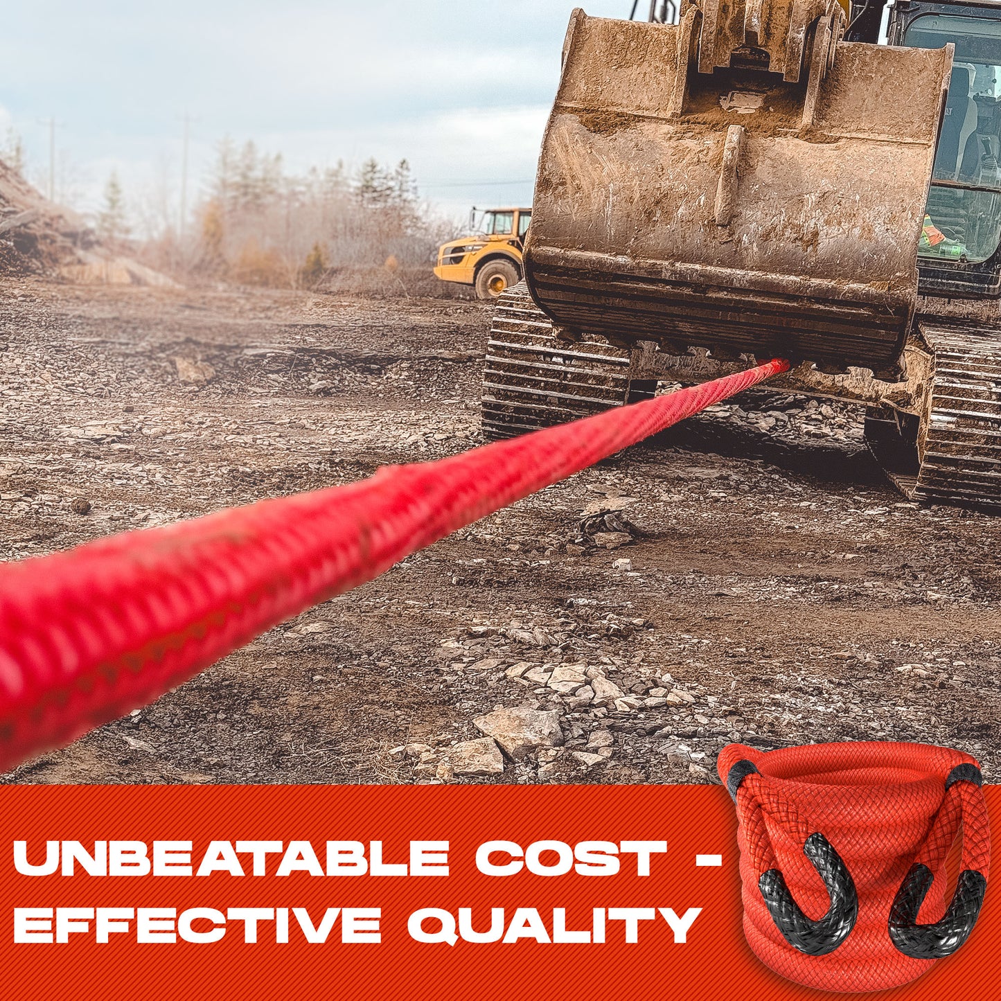 Super Heavy Duty Kinetic Recovery Rope - Miolle 2